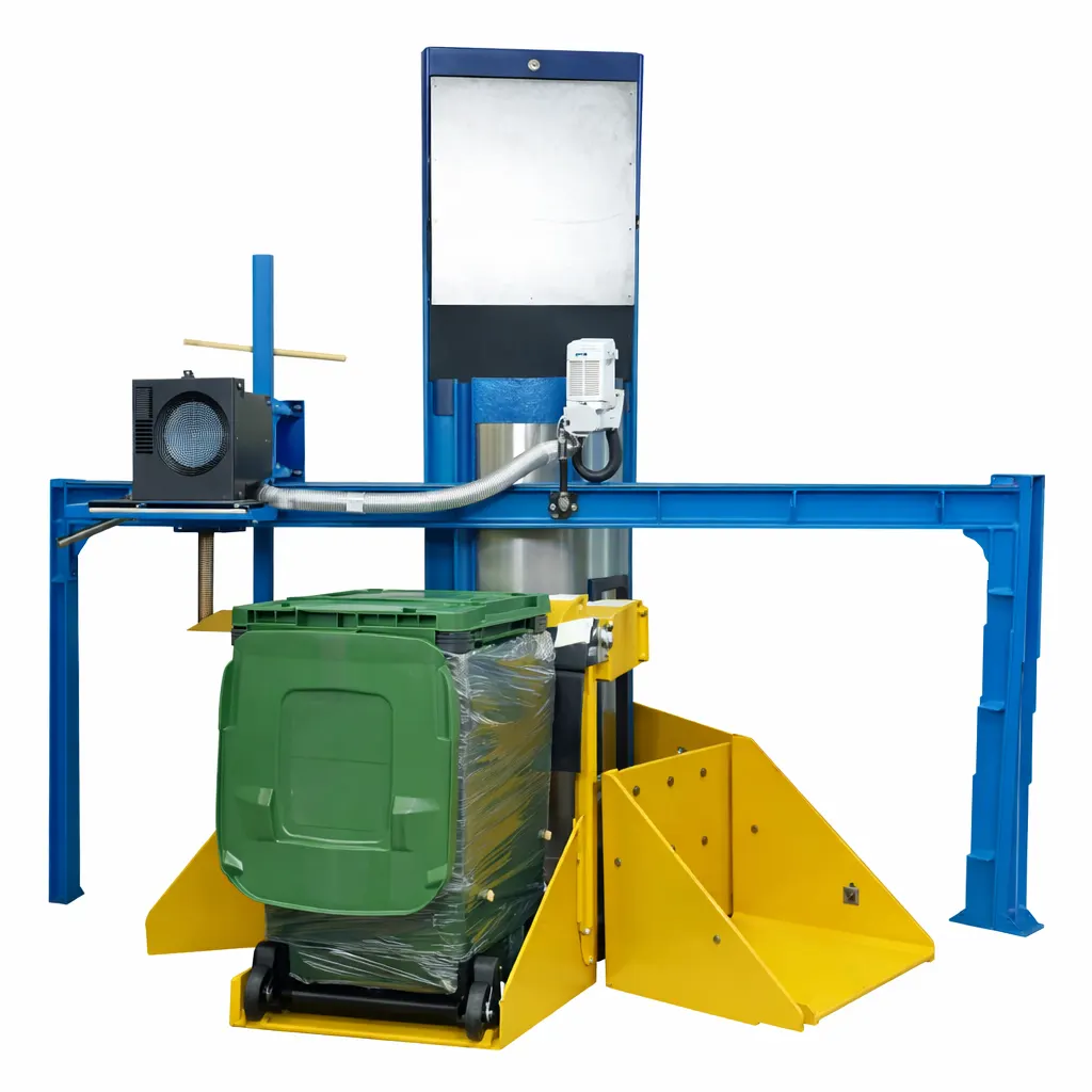 Rotary Carousels with Vertical Bin Compactor