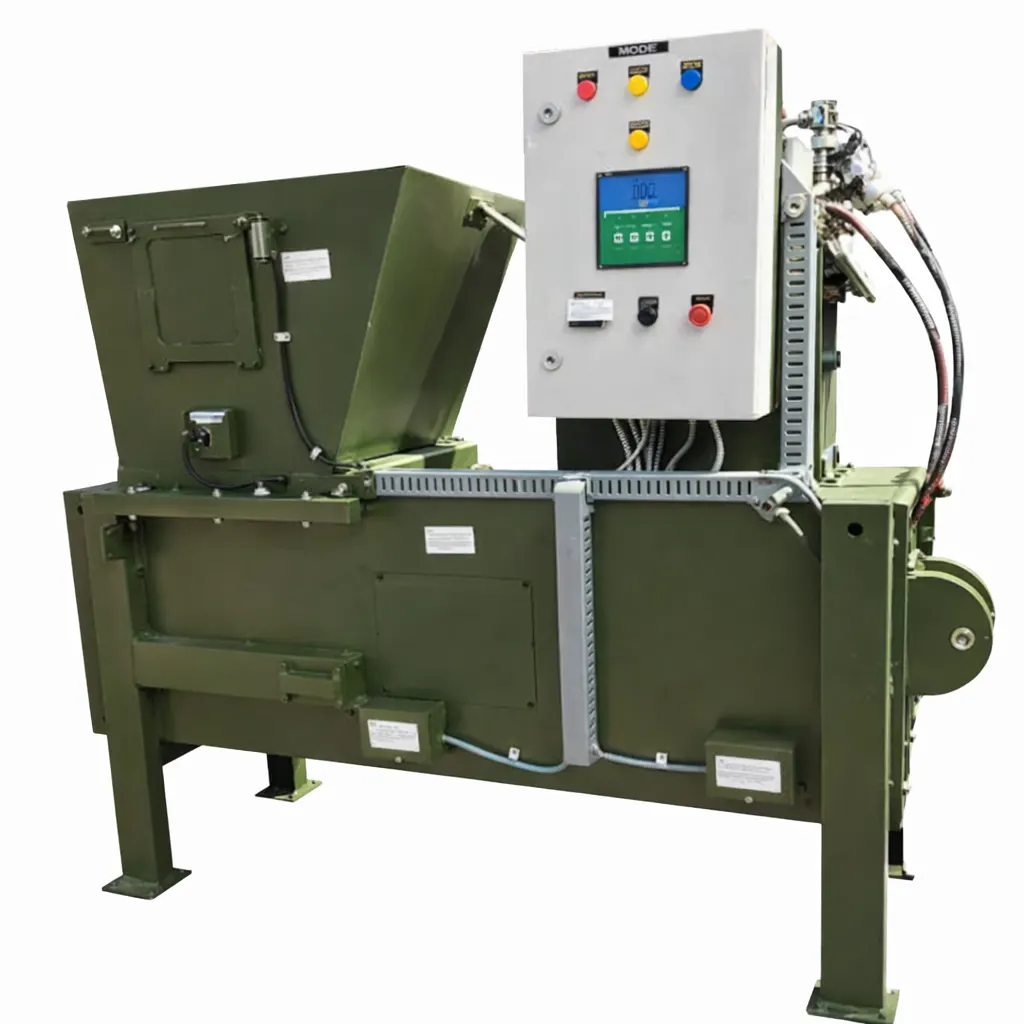 Chute Feed Static Garbage Compactor